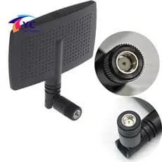 YCBR 1 Pcs Alto Ganho 8dBi Roteador Externo Amplificador De Sinal Direcional Aérea 2.4GHz Wifi Wlan Antena MIMO Sem Fio
