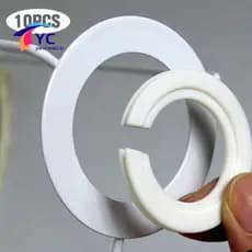 YCBR 10 Unidades E27 Para E14 Abajur Lâmpada Tons De Luz Arruela Adaptadora De Anel Redutor .