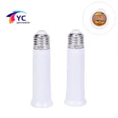 YCBR E27 A E27 Alongar Conversor De Base De Lâmpada LED Extensor Luz Soquete .