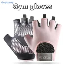 Gvrycqoky 1 Par Luvas De Treino Das Mulheres Dos Homens Ginásio Lifg Fitness Exercícios De Escalada Cinto De Pulso Absorção De Choque Almofada De Espuma Palma Crossfit BR