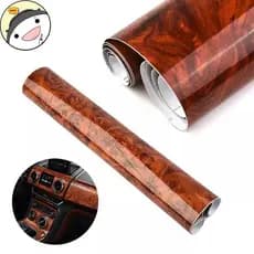 Maud Alto Brilho Carro Stier À Prova Dwaterproof Água Adesivo Interno Do DIY Filme Grão De Madeira Vinil Decalque Univer