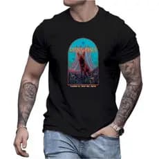 Blusa camiseta unissex bandas de rock 100% algodao Alta qualidade