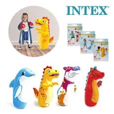 João Bobo Teimoso Bate Volta Infantil 3D Inflável Intex