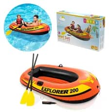 Bote Explorer 200 Inflável 2 pessoas com Acessórios Intex 58331