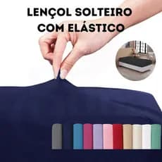 Lençol Solteiro Com Elástico Avulso Malha 100% Algodão Lençol Para Cama Solteiro Malha Grossa Algodão Tamanho Solteiro..