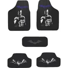 Tapete Batman Bordado 5 peças alto padrão