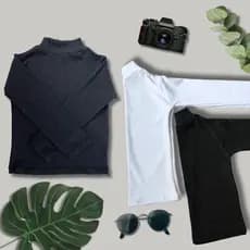 Blusa de Gola infantil Suede Canelado - KSL Kids Moda Infantil Menina 1-6 Anos