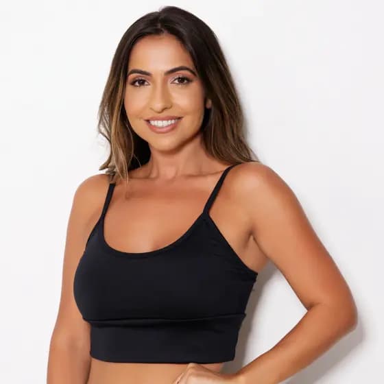 Top Fitness Feminino Suprema Flex - MTX Moda Conforto e Estilo para Todas as Atividades