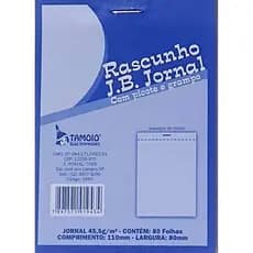 Rascunho de Papel Jornal 10 Talões