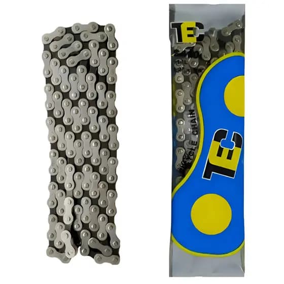 Corrente de Bicicleta Grossa TEC 114 Elos Para Bike Sem Marcha BMX Cross Verona