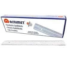 régua 20cm 30cm Acrimet