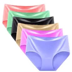 Kit 4 Calcinhas Plus Size Seamless Corte Laser Extrafina