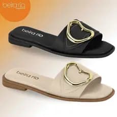 Sandália Rasteirinha Ultra Conforto Beira Rio Ref. 8550.100