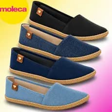 Sapatilha Alpargatas Moleca Feminina Macia, Leve e Confortável – Ref. 5287.210