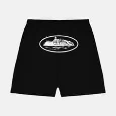 Bermuda Moletom Streetwear Alcatraz Personalizada Cordão Ponteira de Ferro