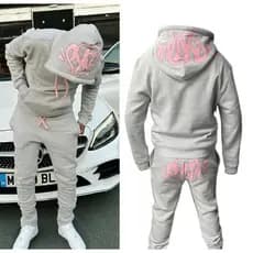 * Conjunto  2 Peças Moletom e calça Streetwear Europeu Cordão Colorido SYNA europeu unissex
