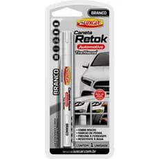 CANETA RETOK AUTOMOTIVO LUXCAR - BRANCO
