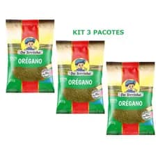 Orégano Da Terrinha Pacotão 200g - 100% Natural - Kit 3 Pacotes