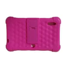 CAPA BORRACHA TABLET  ROSA INFANTIL 7 POLEGADAS