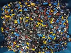 Lote de componentes eletrônicos diversos - 100g