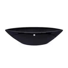 Vaso Decorativo Barca Preto 17x63x17 cm - D'Rossi