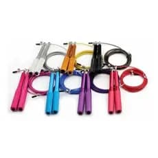 Corda De Pular Cross Train Speed Rope Alumínio 2 Rolamentos Cor Dourado