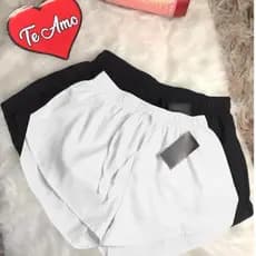 KIT 2 short  tactel feminino casual saida de praia corrida treino shorts academia shortinho  caminhada P ao EXG