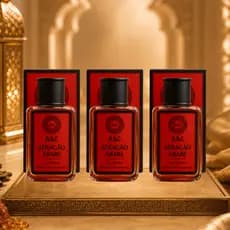 Kit 3 Perfumes Atração Árabe Latifah 100ml Importado Unissex Fixação Prolongada Aroma Marcante