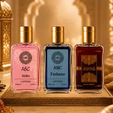 Kit 3 Perfume Árabe Feminino Aisha + Hannah + Farhana Fragrâncias Sofisticadas Elegantes Atemporal