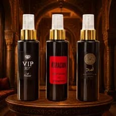 Kit 3 Perfumes Árabes Body Splash VIP Power + Atracion + Asad Lattafa 100ml Masculinos Intensos