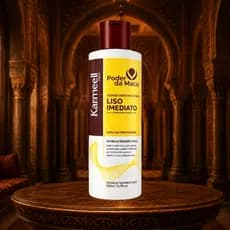 Progressiva Profissional Karmeell Hair 500ml Sem Formol Liso Imediato Alinhamento Hidratação Capilar