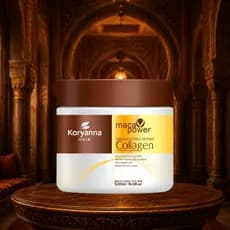 Máscara Capilar Maca Power Colágeno 500g Tratamento Capilar Reparação Hidratação Profunda Brilho