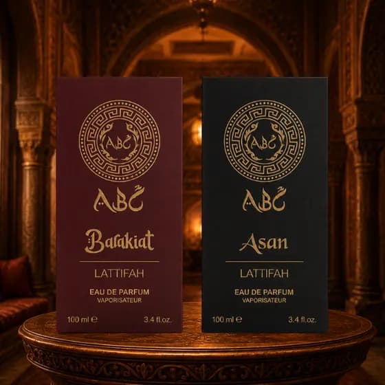 Kit 2 Perfumes Árabes Masculinos Barakiat + Asan 100ml Eau De Parfum Importado Fragrâncias Marcantes