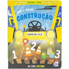 Livro Infantil Didático Dirija e Procure Desenvolve a Imaginação Capa Dura Educativo