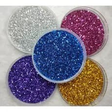 10g Glitter Flocado Cor Única Holográfico - Resina|Diy