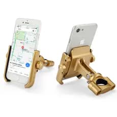 Suporte Celular iPhone Moto Bike Giratorio 360 Em Aluminio mc