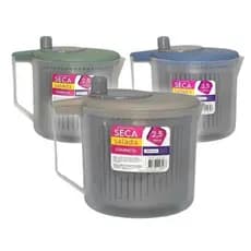 Seca Salada 2,5 Litros Secador Manual Centrífuga Compacta