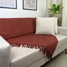 Manta Xale  Decorativo Para  Sofá -Luxo