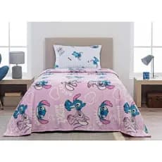 Cobertor Manta Infantil Solteiro Disney Original  Antialérgica - Menina e Menino
