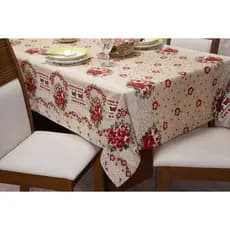 Toalha De Mesa Linhão 4 -6 - 8 - 10 Cadeira- Estampada
