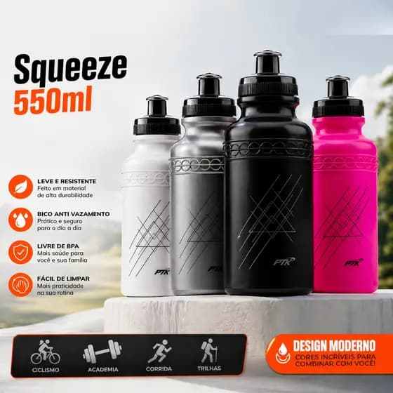 Garrafinha de agua pequena 550ml