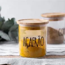 Pote Hermético Empilhável Temperos - Açafrão
