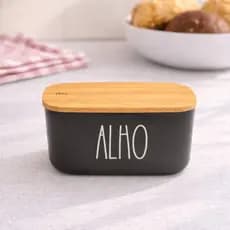 POTE HERMÉTICO BLACK E BAMBU - ALHO