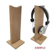 Suporte de Mesa Para Fone De Ouvido Headset Game Hedphone Gamer - Expositor em mdf