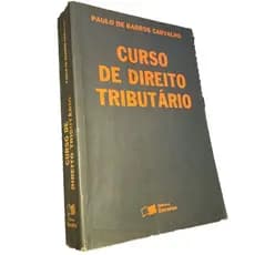 Livro Direito Tributario - Paulo de Barros Carvalho
