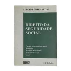 Livro Direito da Seguridade Social  - 16 ediçao - Sergio Pinto Martins