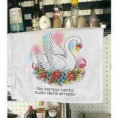 kit pano de prato premium. Pano de prato personalizado. Pano de cozinha pintado.