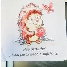 Pano de Prato - Decoração - Cozinha - Toalha de Copa - NÃO PERTURBE...