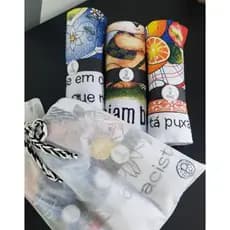 Pano de prato personalizado, kit Econômico 03 Panos de Prato Decoração Cozinha