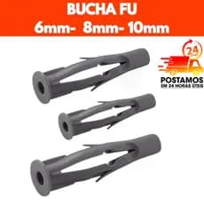 Escolha de 150 á 300 Bucha Plastica Para Tijolo Oco Bucha Fu Nº 6 Nº 8 Nº 10